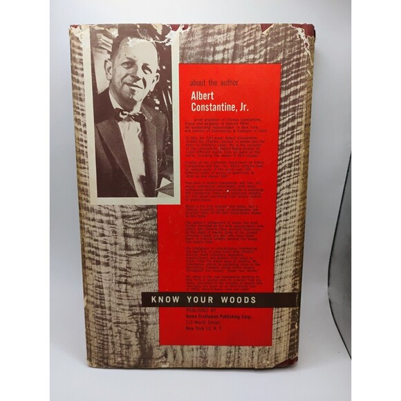 Know your Woods Vintage 1959 By Albert Constantine Jr. Fine Condition W/ DJ 1st - Picture 6 of 6